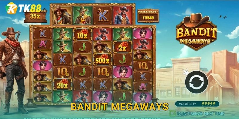 Tk88 sh Bandit Megaways – Tên Cướp Vàng