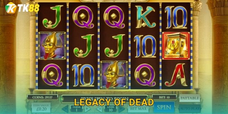 Tk88 sh Legacy Of Dead – Di Sản Pharaoh