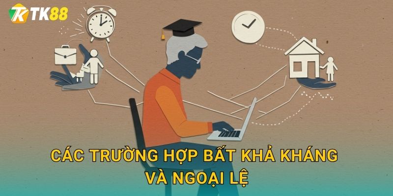 Các trường hợp bất khả kháng và ngoại lệ